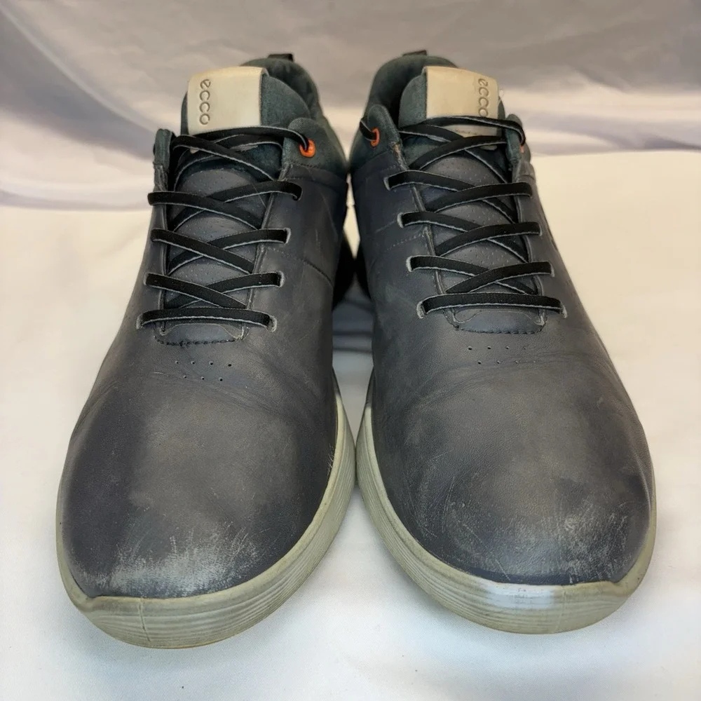 ECCO S-Three Goretex Spikeless Golf Shoes Waterproof Mens US 12-12.5 46 Gray